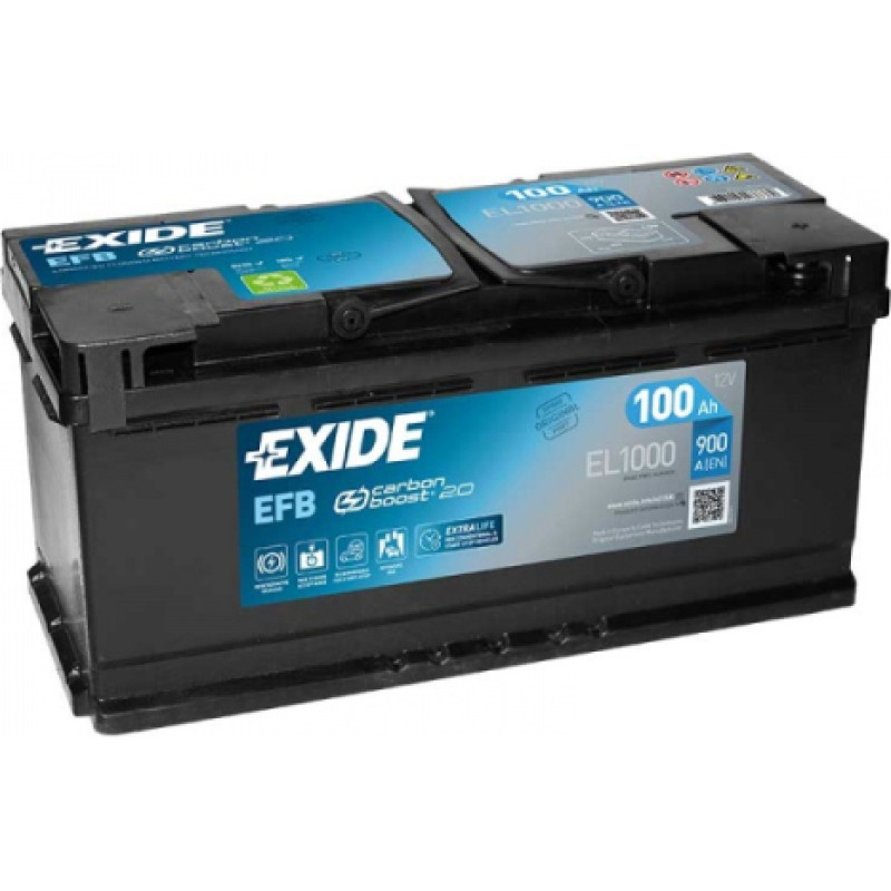 Exide - EL1000 - 12V | 900A | 100Ah