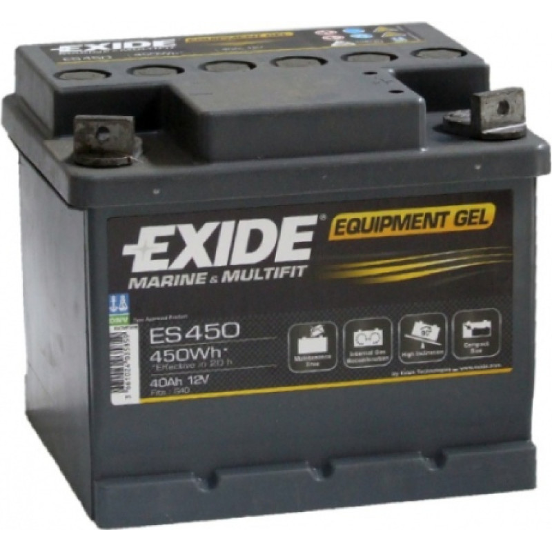 Exide - ES450 - 12V | 280A | 40Ah