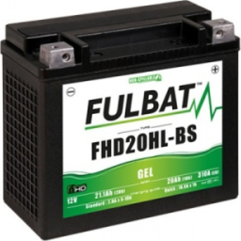 Fulbat - GHD20HL-BS (FHD20HL-BS Gel) - 12V | 310A | 19Ah