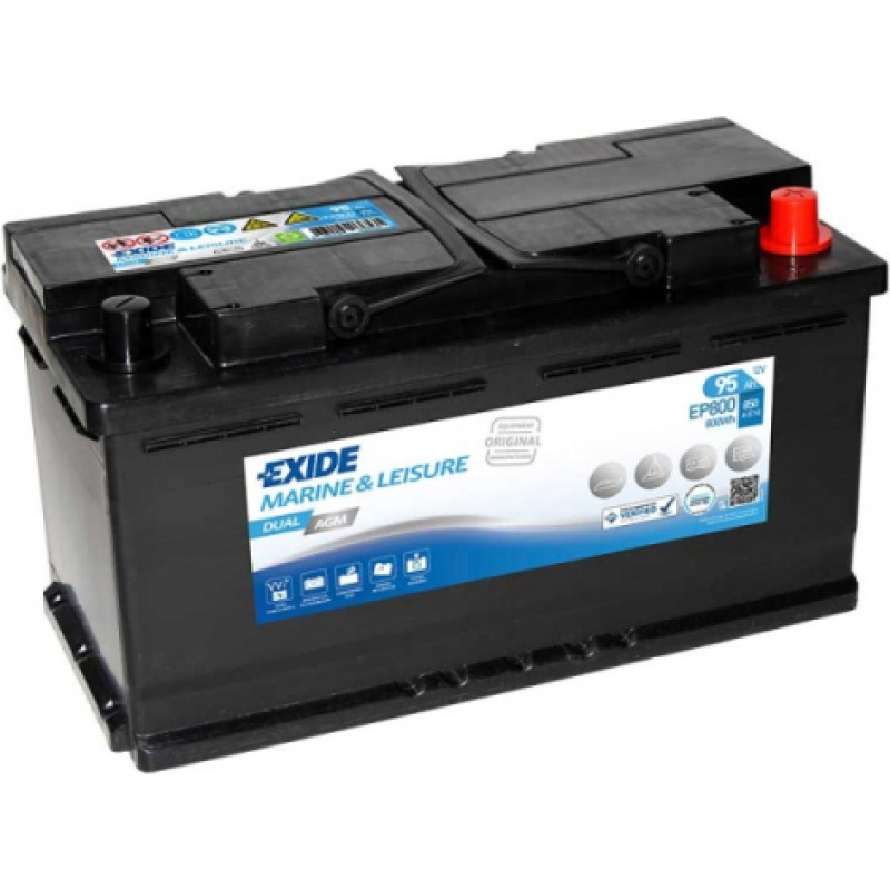 Exide - EP800 - 12V | 760A | 95Ah