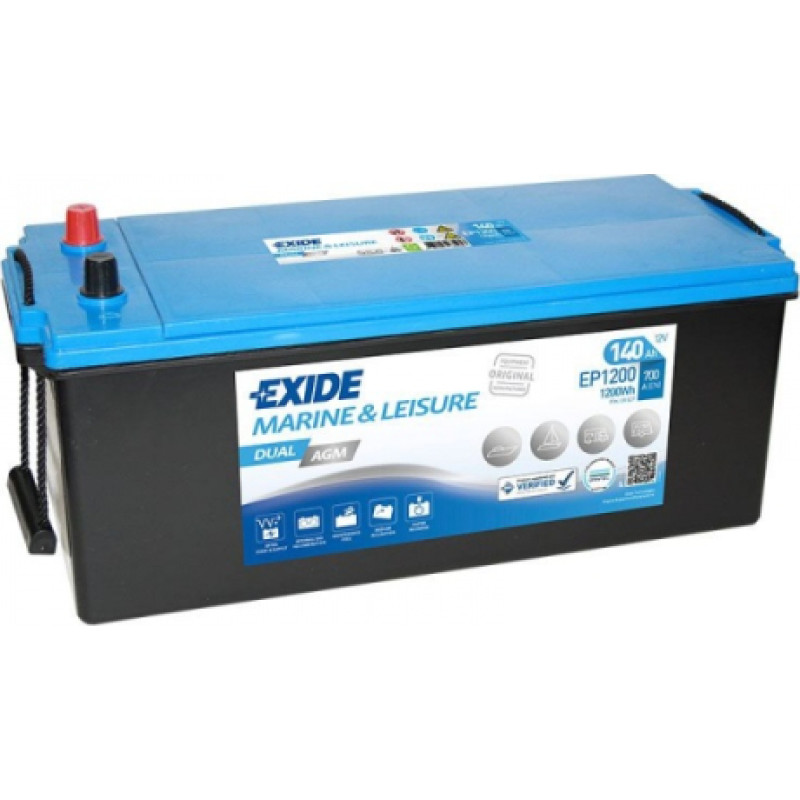 Exide - EP1200 - 12V | 700A | 140Ah