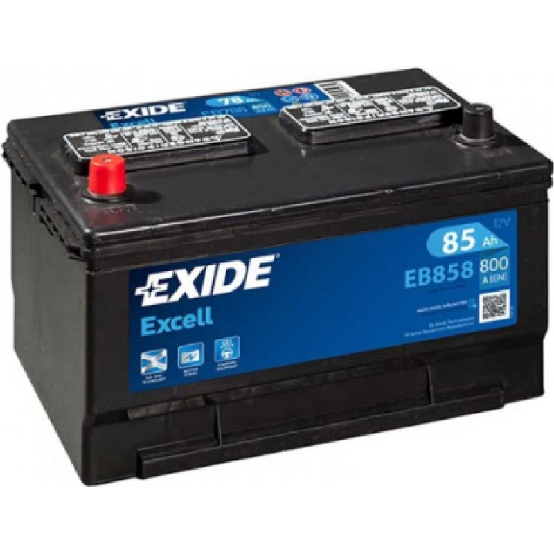 Exide - EB858 - 12V | 800A | 85Ah