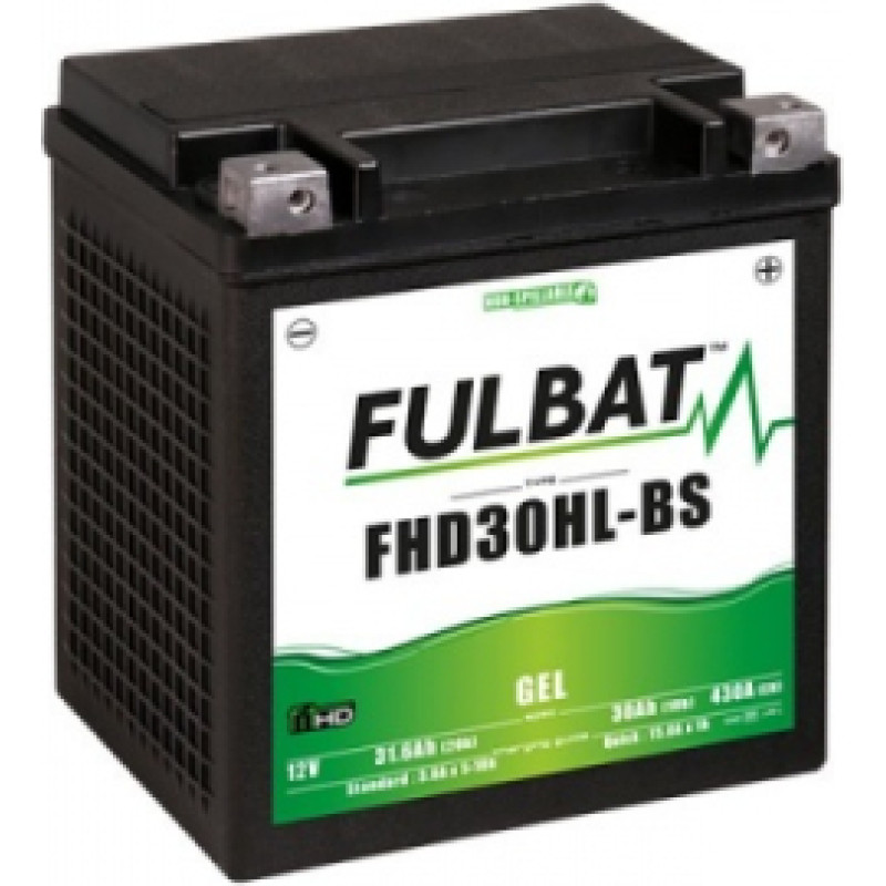 Fulbat - GHD30HL-BS (FHD30HL-BS Gel) - 12V | 430A | 30Ah