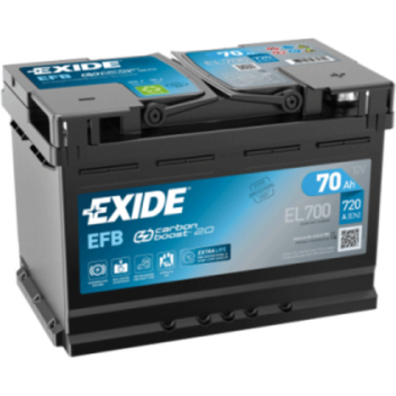 Exide - EL700 - 12V | 760A | 70Ah