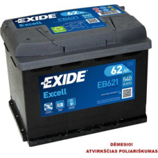 Exide - EB621 - 12V | 540A | 62Ah