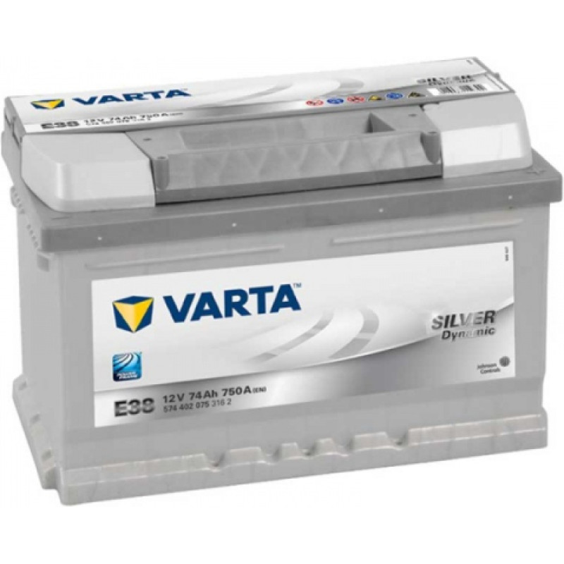 Varta - SD E38 - 12V | 750A | 74Ah