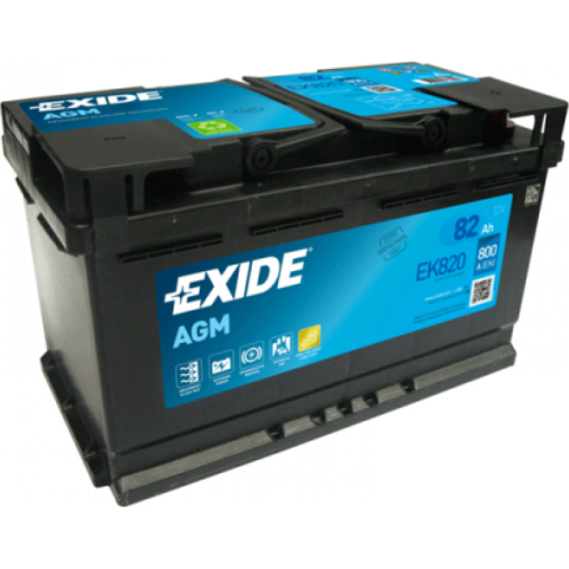 Exide - EK820 - 12V | 800A | 82Ah