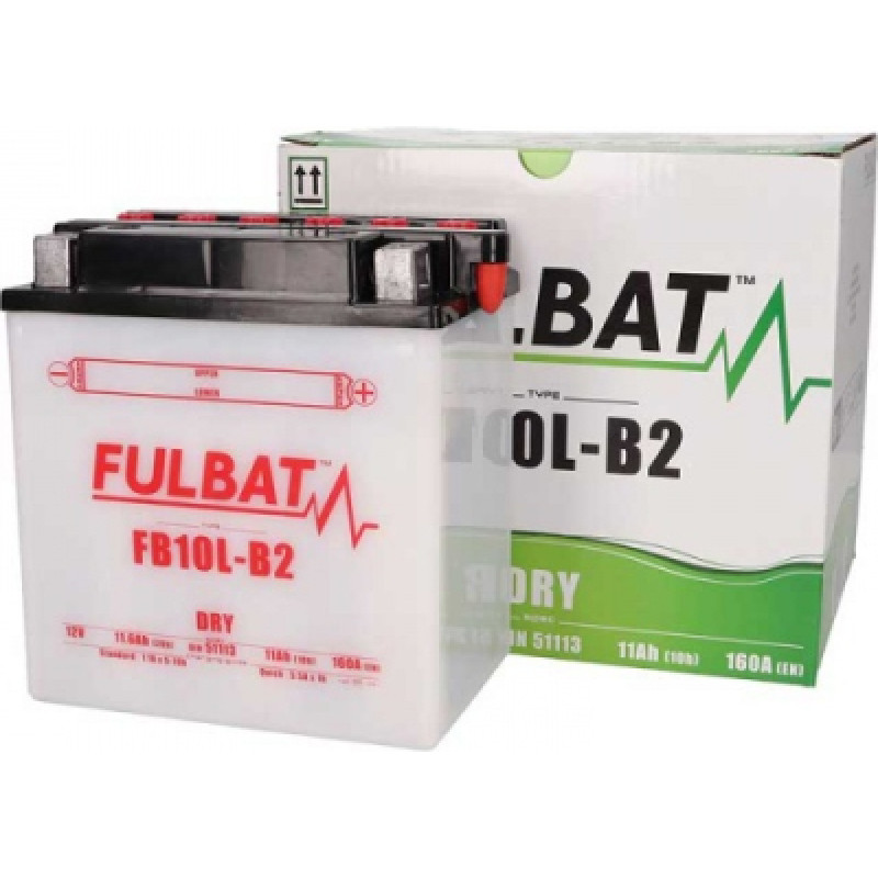 Fulbat - YB10L-B2 (FB10L-B2) - 12V | 130A | 11Ah