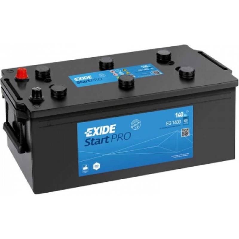 Exide - EG1403 - 12V | 800A | 140Ah