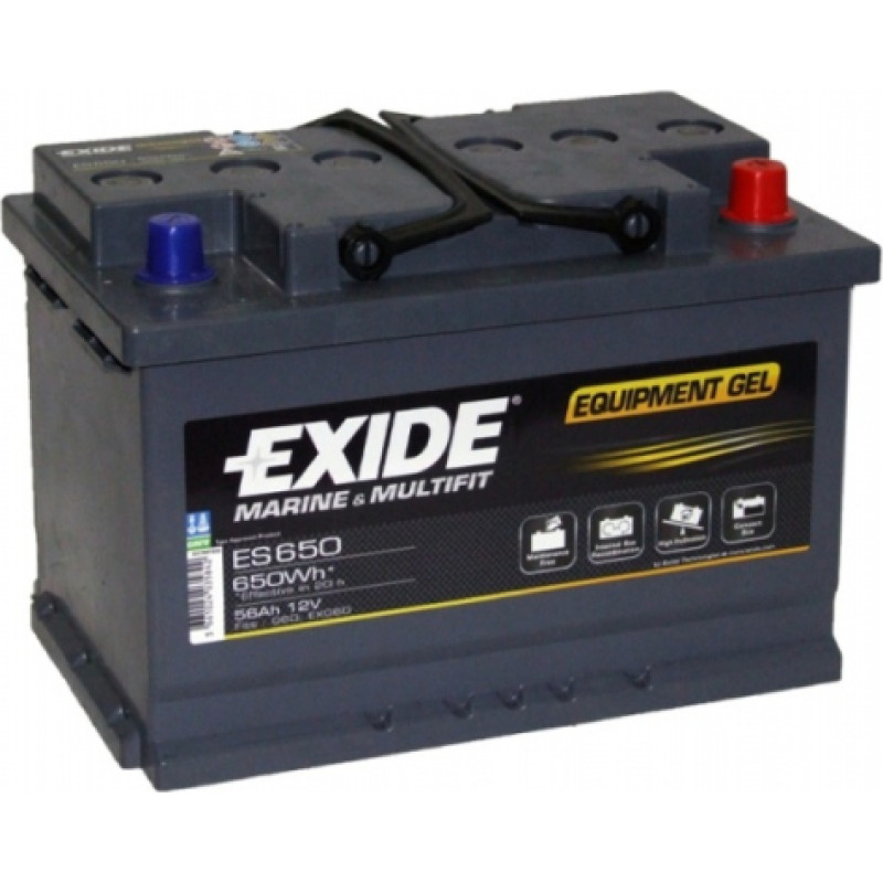 Exide - ES650 - 12V | 460A | 56Ah