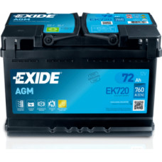 Exide - EK720 - 12V | 760A | 72Ah