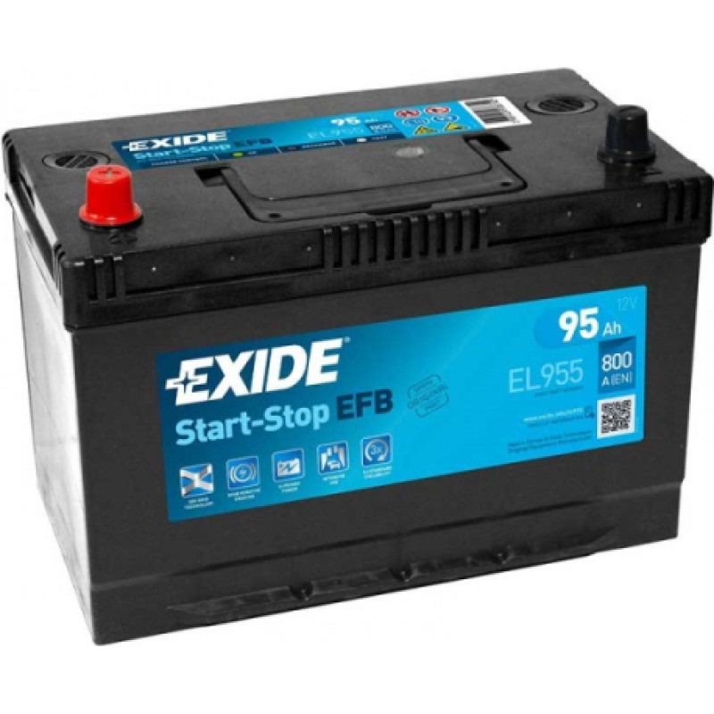 Exide - EL955 - 12V | 800A | 95Ah