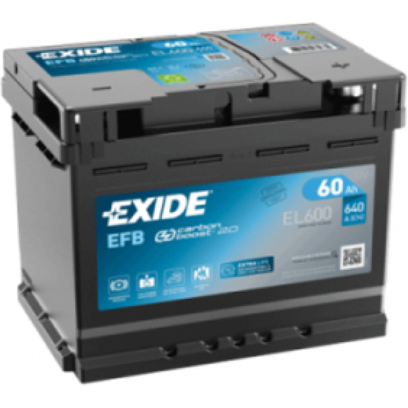 Exide - EL600 - 12V | 640A | 60Ah