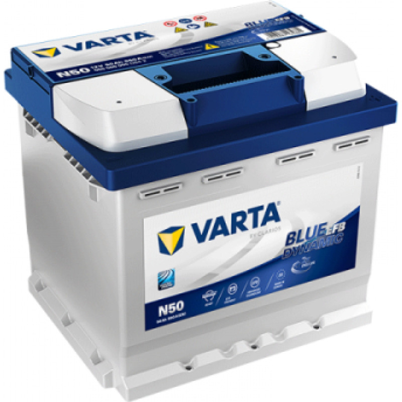 Varta - EFB N50 - 12V | 550A | 50Ah