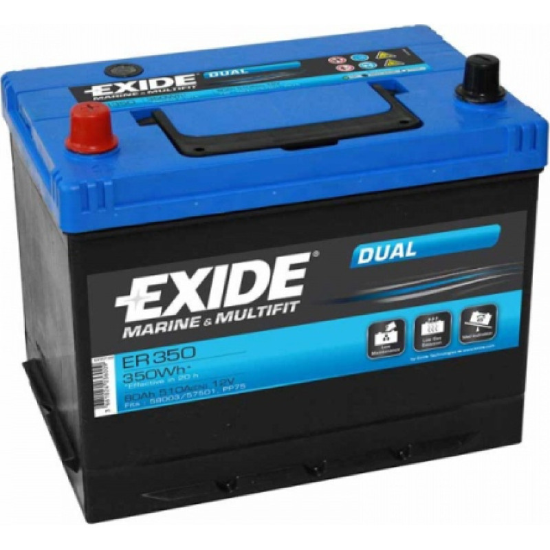 Exide - ER350 - 12V | 510A | 80Ah