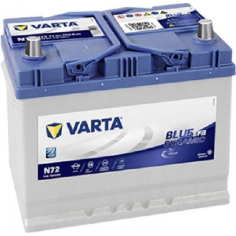 Varta - EFB N72 - 12V | 760A | 72Ah