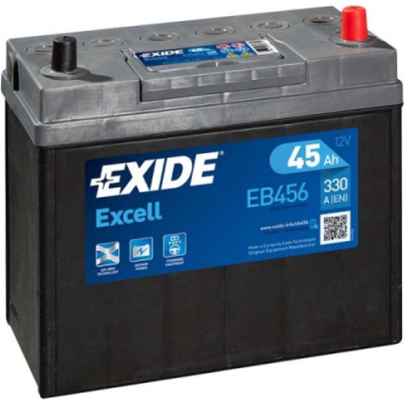 Exide - EB456 - 12V | 300A | 45Ah