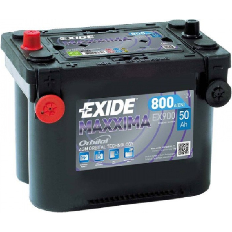 Exide - EX900 - 12V | 800A | 50Ah