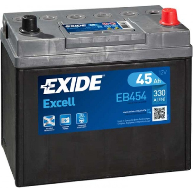 Exide - EB454 - 12V | 330A | 45Ah