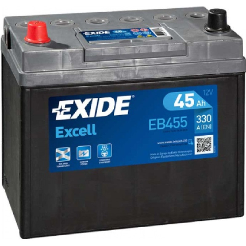 Exide - EB455 - 12V | 300A | 45Ah