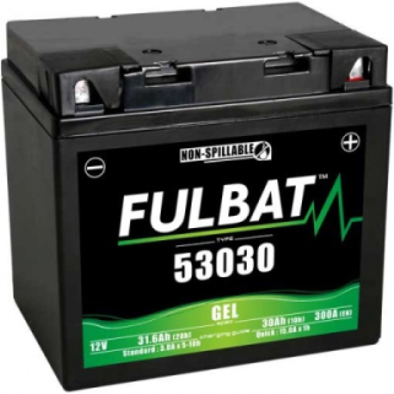 Fulbat - 53030 Gel - 12V | 300A | 30Ah