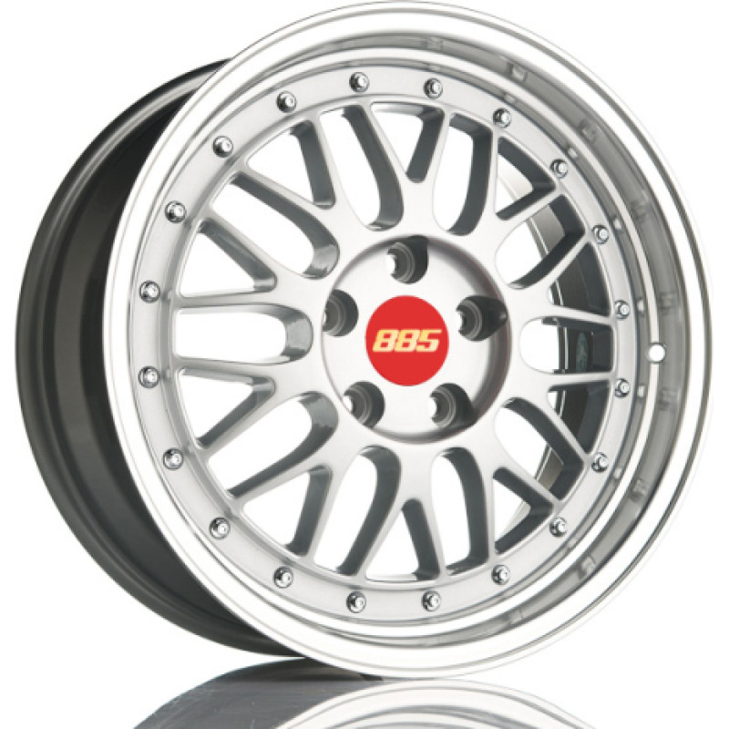 885 - LeMans Silver - 7.5J | R17 | 5x112 | ET35