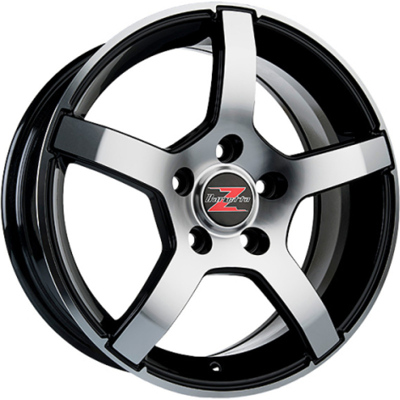 Barzetta - Inverno Black Polished - 6J | R15 | 5x100 | ET38