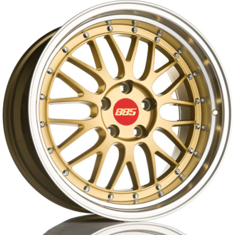 885 - LeMans Gold - 9.5J | R19 | 5x120 | ET15