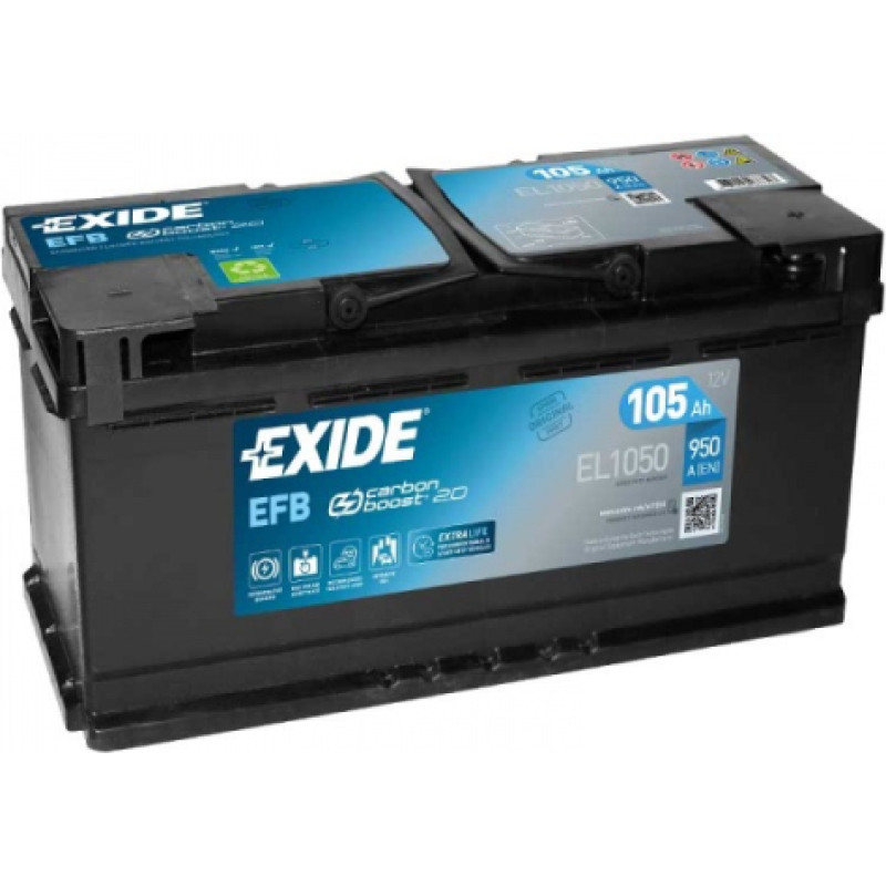 Exide - EL1050 - 12V | 950A | 105Ah