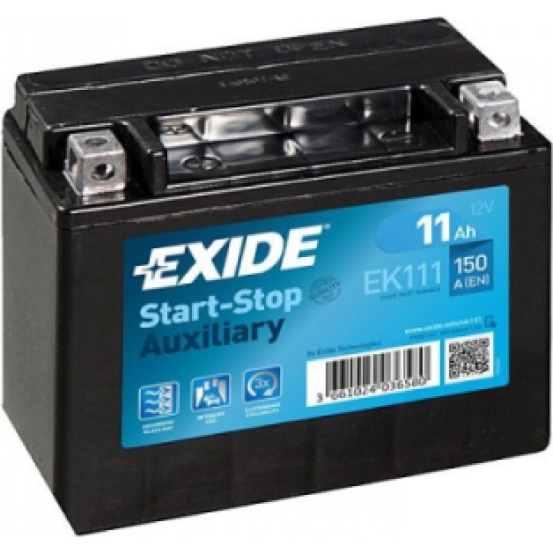 Exide - EK111 - 12V | 150A | 11Ah