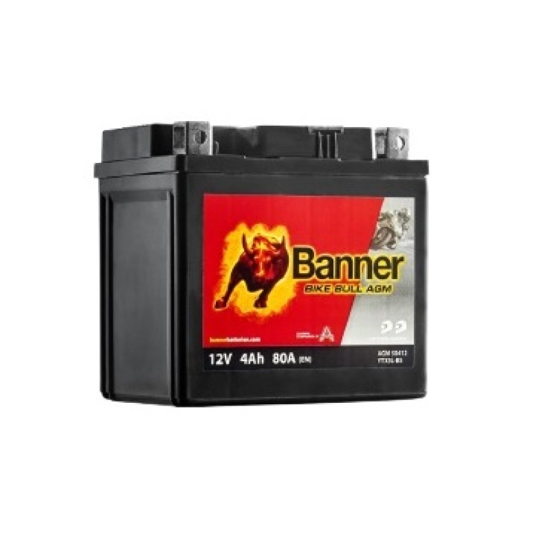 Banner - AGM Bike Bull - 12V | 55A | 4Ah