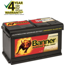 Banner - AGM (Absorbent glass mat) - 12V | 800A | 80Ah