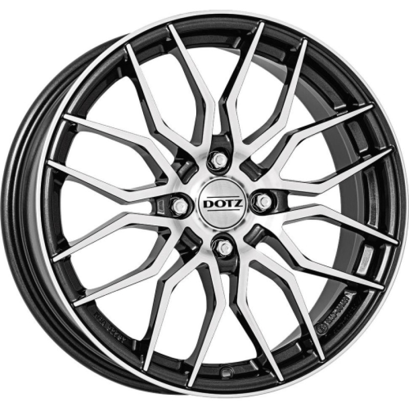 Dotz LimeRock dark 16 6.5 4x108 ET25