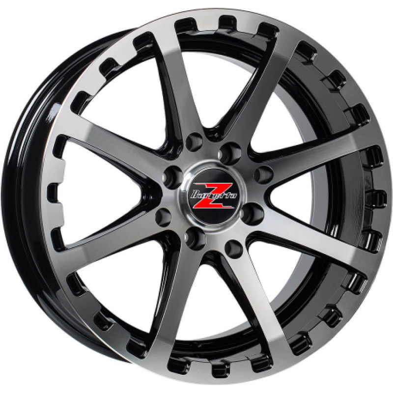 Barzetta ATV Black Polished 16 7 4x110 ET10