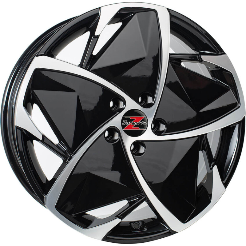 Barzetta Elettrico Black Polished 19 8 5x108 ET45